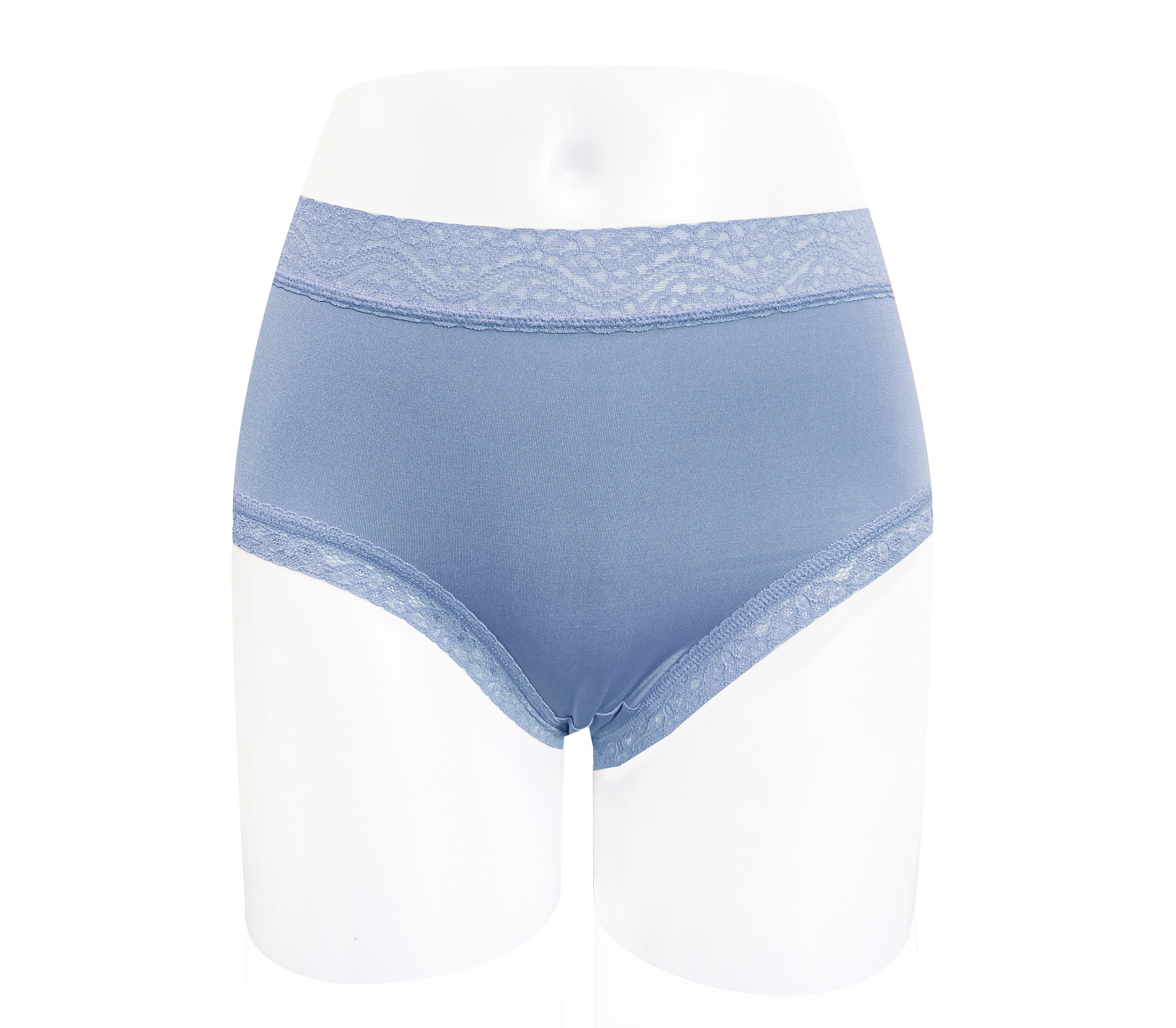 闕蘭絹30針質感舒適100%蠶絲內褲 - 2226 (藍)